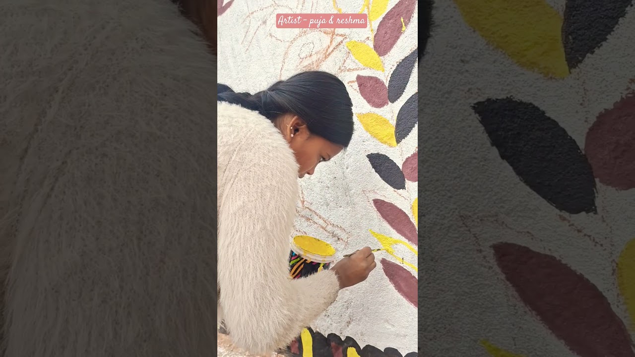 Artist - puja & reshma 🎨🎨    #artist #artist_village_chirudih #art #village