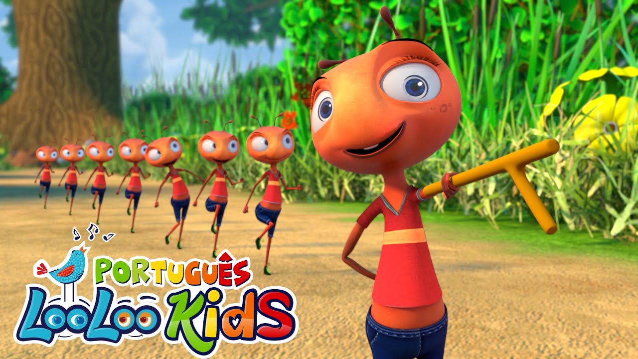 As Formigas Marcham + Zigalú Músicas Infantis Divertidas - LooLoo Kids Português
