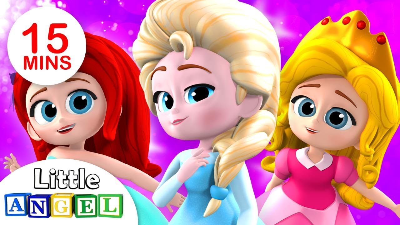 As Princesas Cantam Assim e muito mais!  | Música Infantil | Little Angel