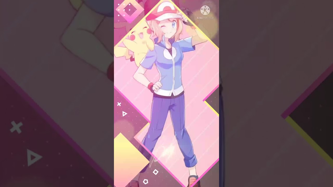 ash and sarena lovely bound | pokemon xyz #pokemonxyz #pokegirls