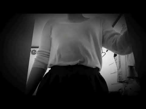 Asian girl hungry stomach