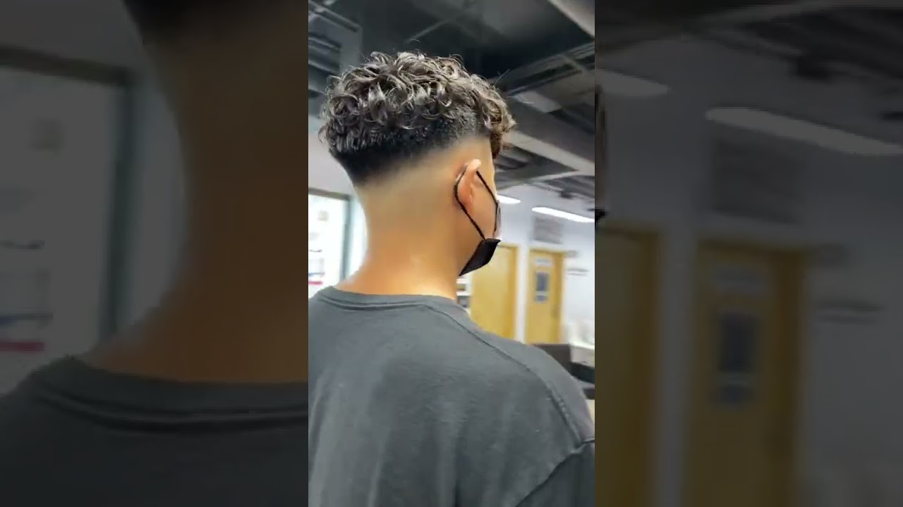 Asian hair perm/ skin fade