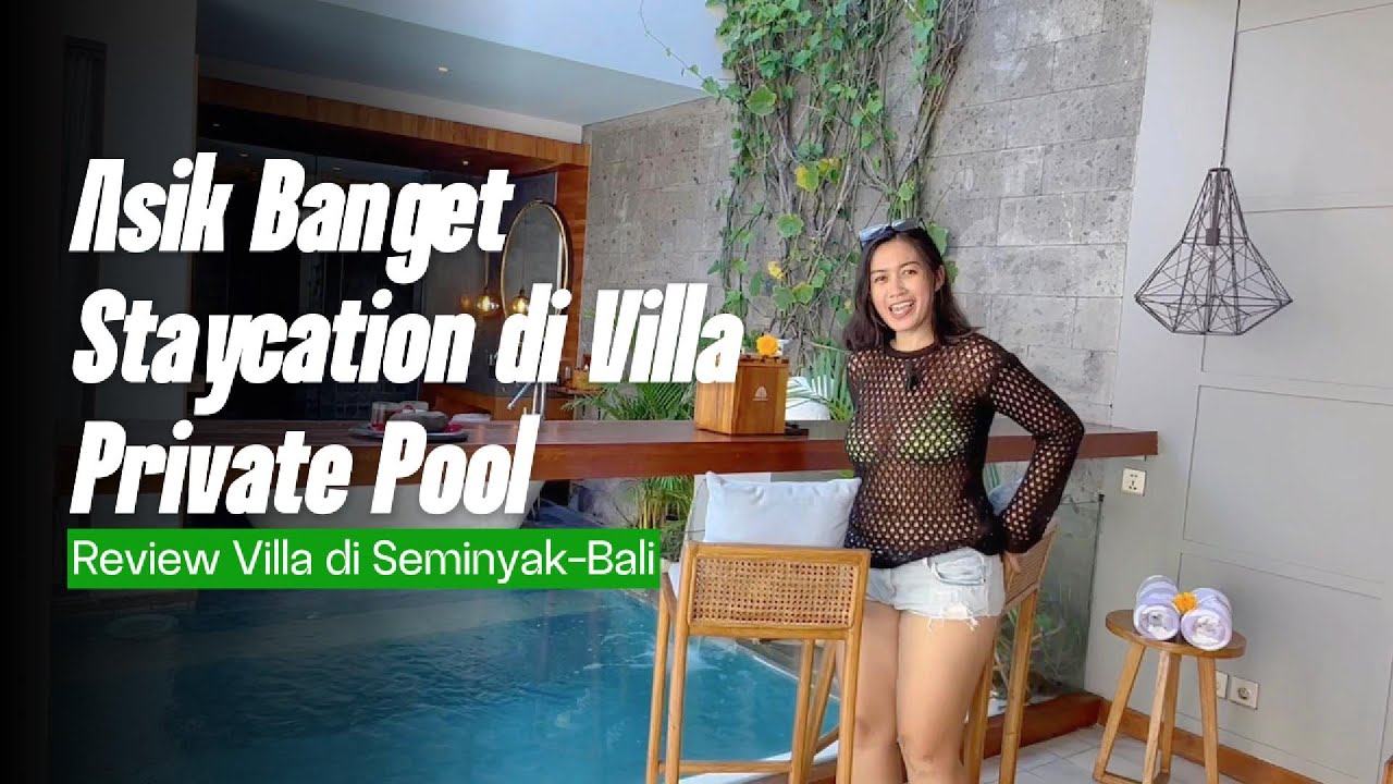 Asik Banget! Auto Romantis! Berdua Sama Pasangan Staycation di Ayona Villa Seminyak || Review Villa