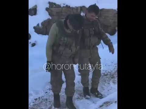 Askerlerimizin keyifli horonu varolun gençler