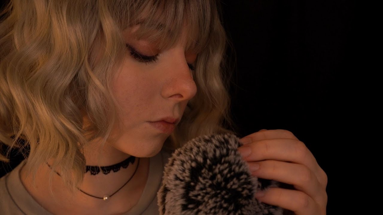 ASMR | Close Up Clicky Mouth Sounds & Unintelligible Whispering - Fireplace Ambience