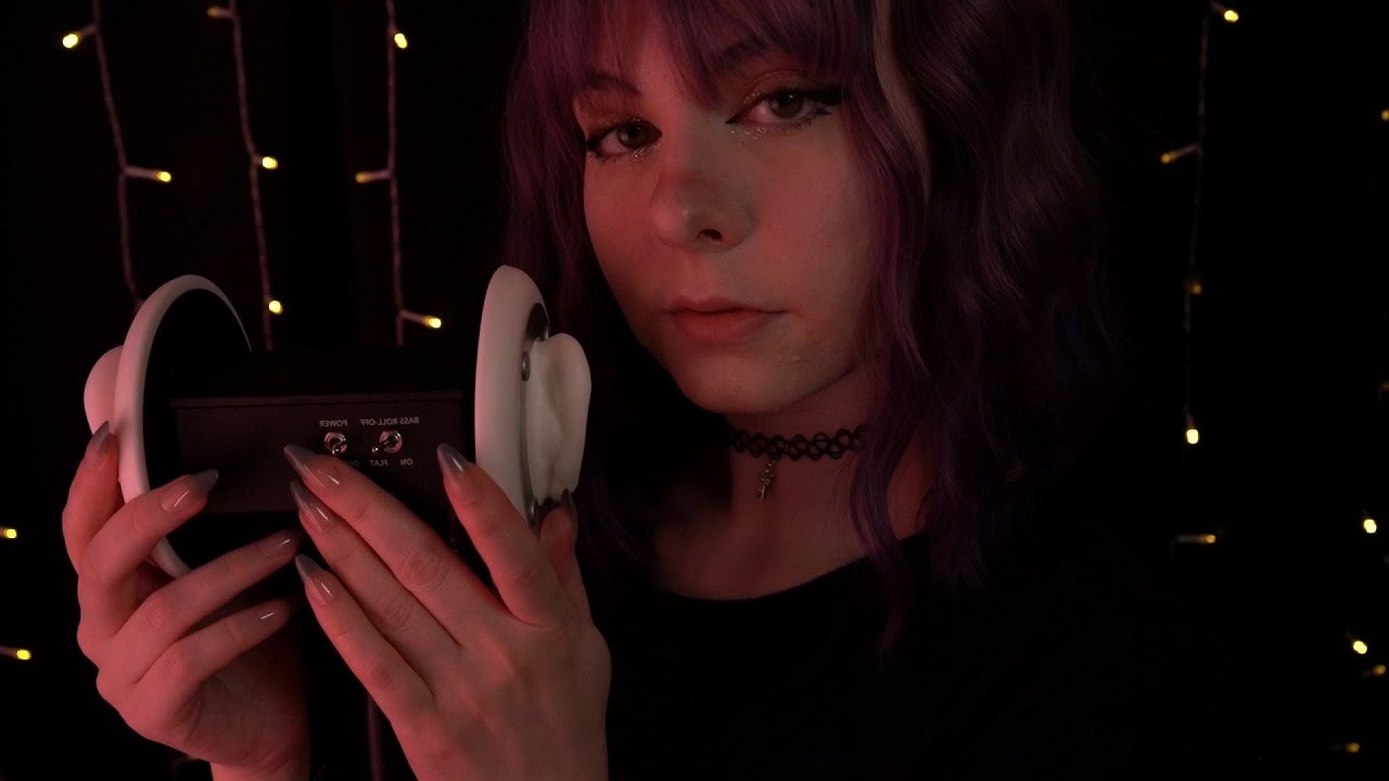 ASMR | close up whispering ramble - ear to ear, fireplace ambience
