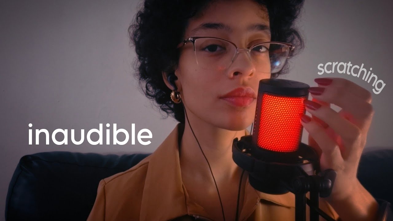 ASMR | INAUDÍVEL + ARRANHANDO MICROFONE 💤