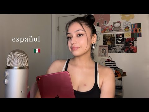 ASMR - Teaching You Spanish 🇲🇽 (easy)
