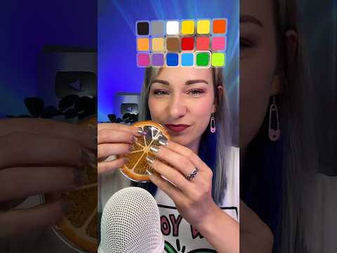 ASMR color challenge 🩵😊 #asmr #sleepytriggers #asmrforsleep #tingles #asmrvideo #sleepaid
