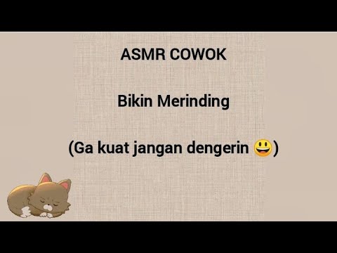 ASMR COWOK - Bikin Merinding (Yang Ga Kuat Jangan Dengerin 😁)
