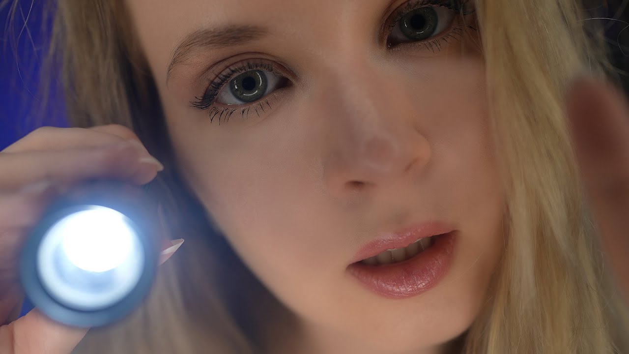 ASMR EXTREMELY close up medical exam 🩺