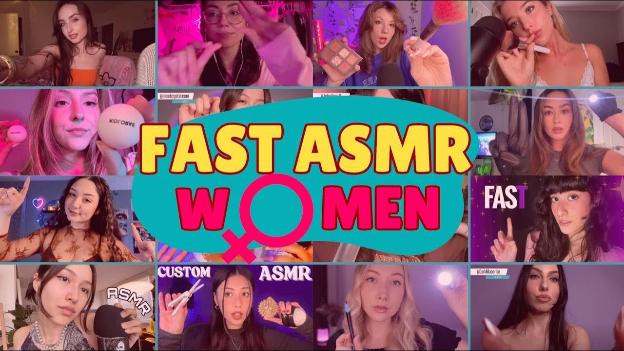 ASMR FAST compilation ❤️ Only women
