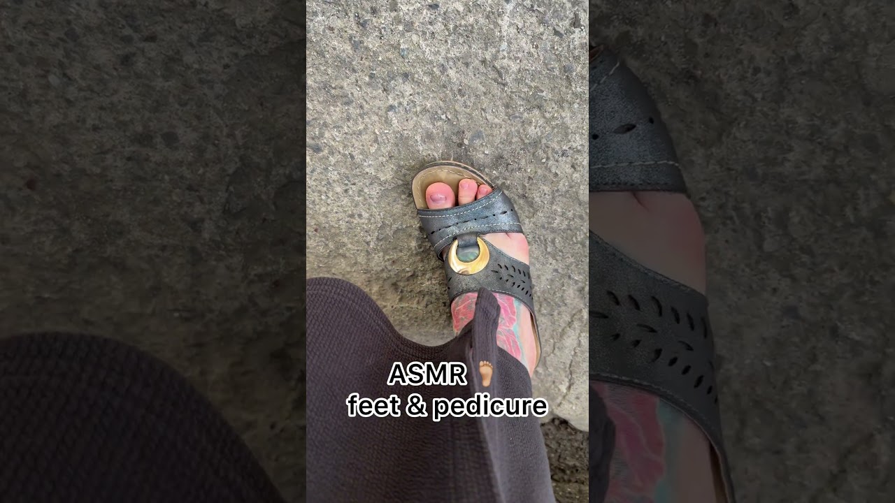 #asmr #foot #feet #relax #car #pedicure