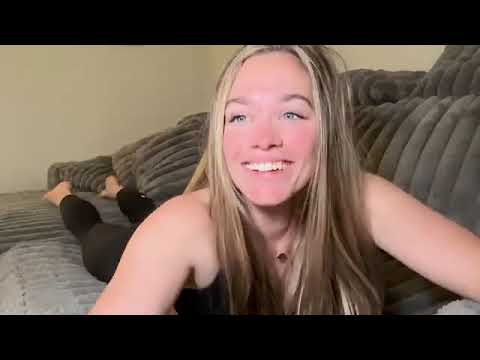 Asmr gassy girl farting In the legs - girl fart