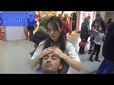 Asmr Massage/Head Massage/legs massage by Pelin Turkish barbar