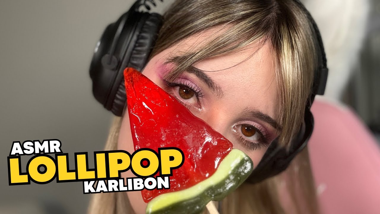 ASMR Mouth Sounds & Lollipop 🍭
