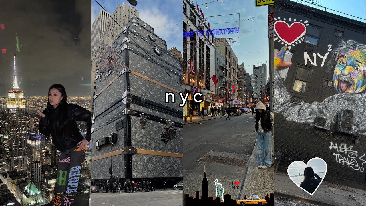 ASMR nyc trip (vlog)