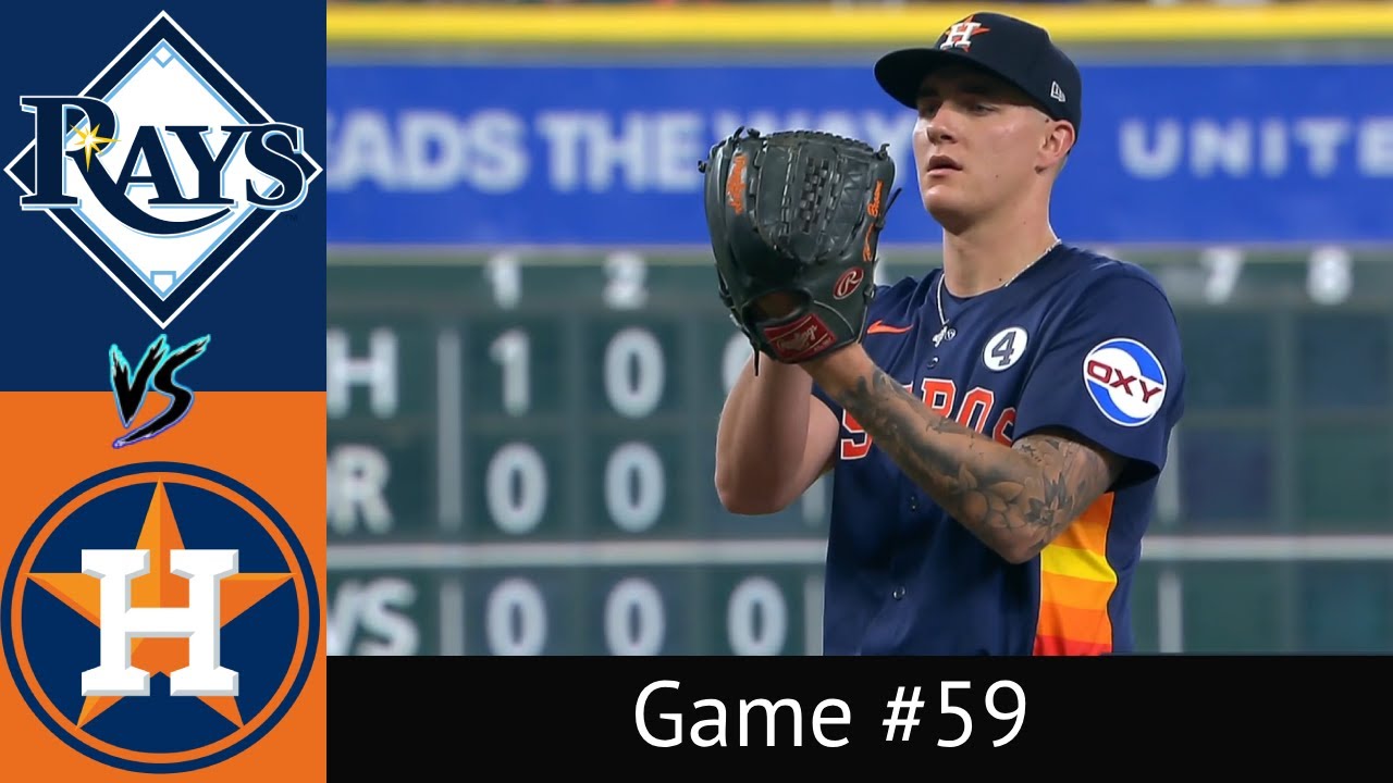 Astros VS Rays Condensed Game 6/1/25