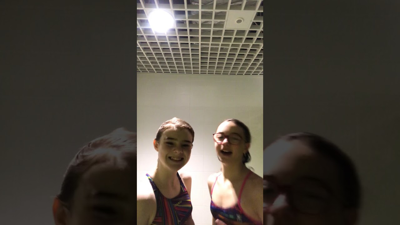 At swimming