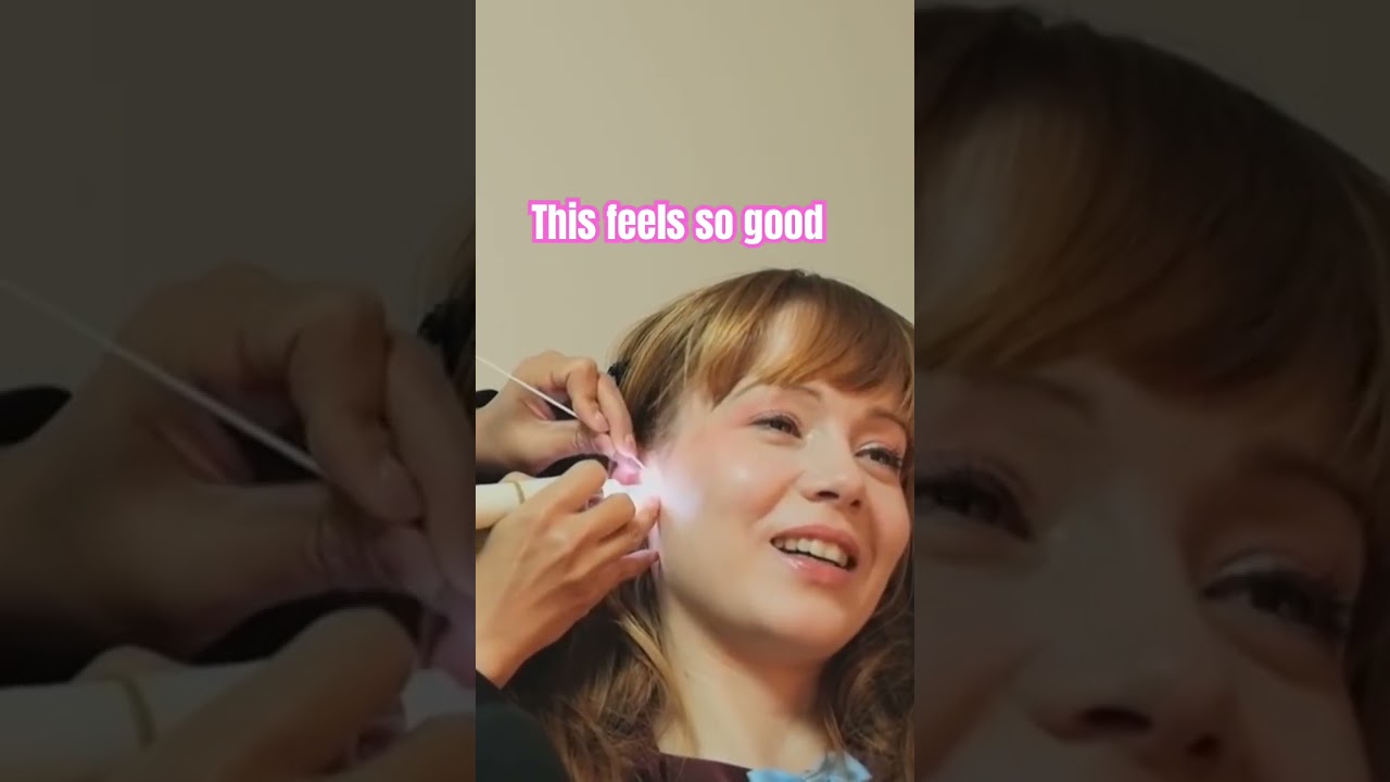 At the Japanese Ear Cleaning Salon 👂 💜
