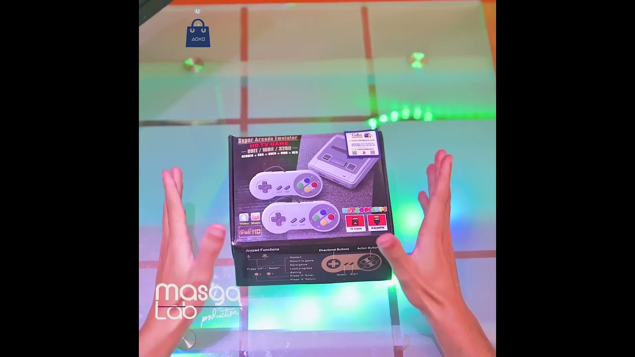 Atari HD - Mini TV Game - Taha Game Shop ^IG | أتاري إتش دي - 2 لاعب اكثر من 600 لعبة