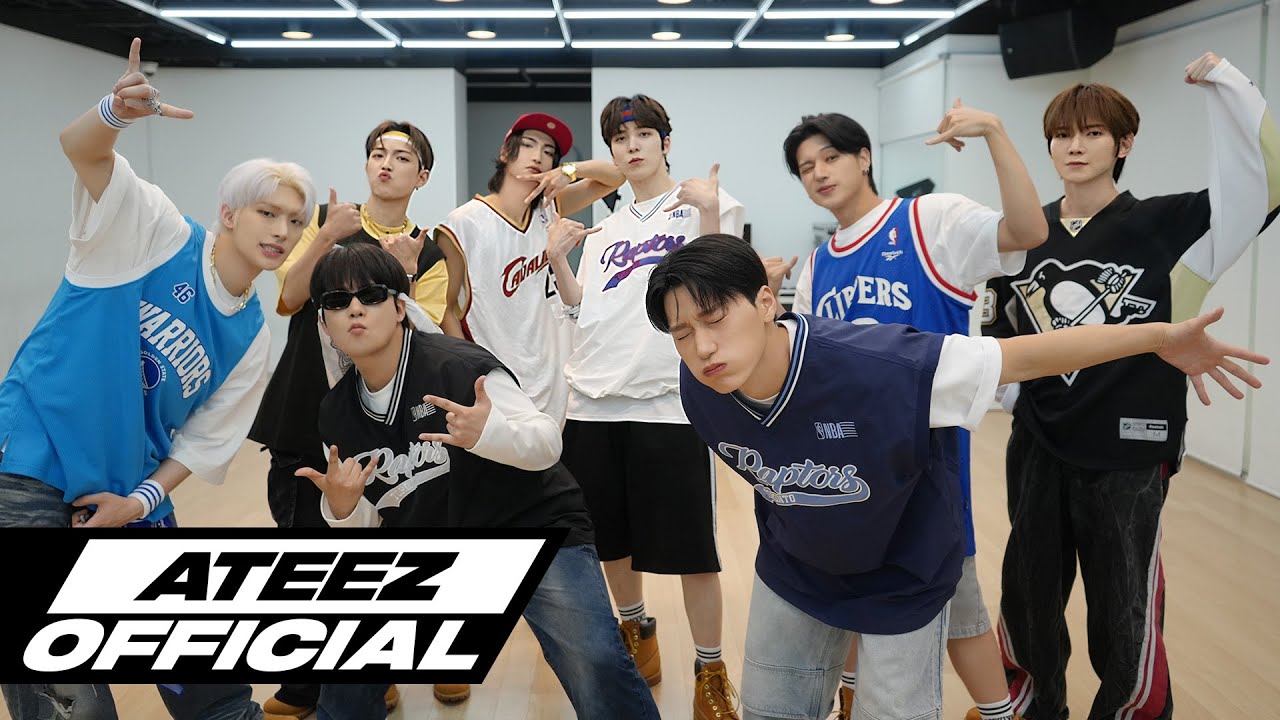 ATEEZ(에이티즈) - 'WORK' Dance Practice (Moving🏀 ver.)