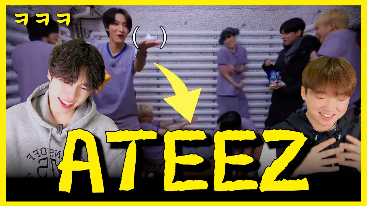 (ATEEZ) Funny Moments🤣 | Korean reaction