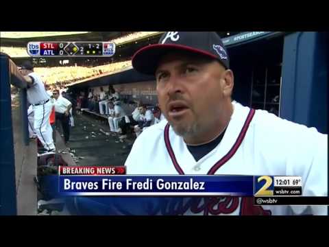 Atlanta Braves fire manager Fredi Gonzalez