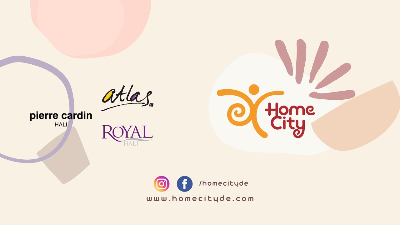 Atlas Halı & Royal Halı & Pierre Cardin Halı Home City’de!