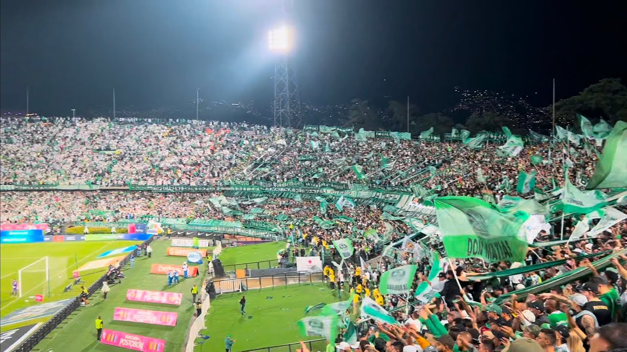 Atlético Nacional 4 - Once Caldas 0 | Liga Betplay 2025-I | DESDE LA TRIBUNA