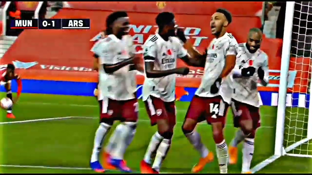 Aubameyang Celebration 4k Free Clip | Clip for edit