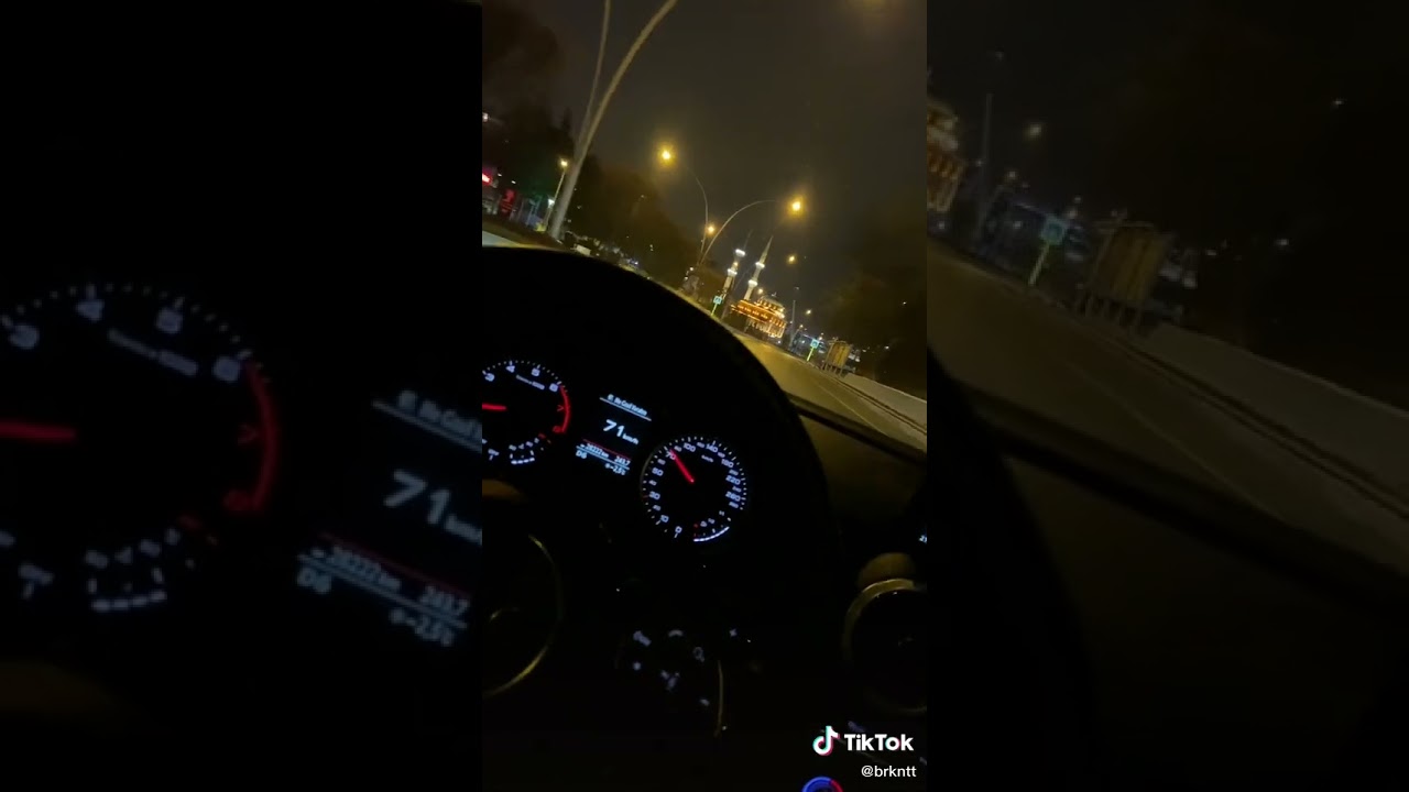 AUDİ SNAP /oto arac ici snap /gece snap