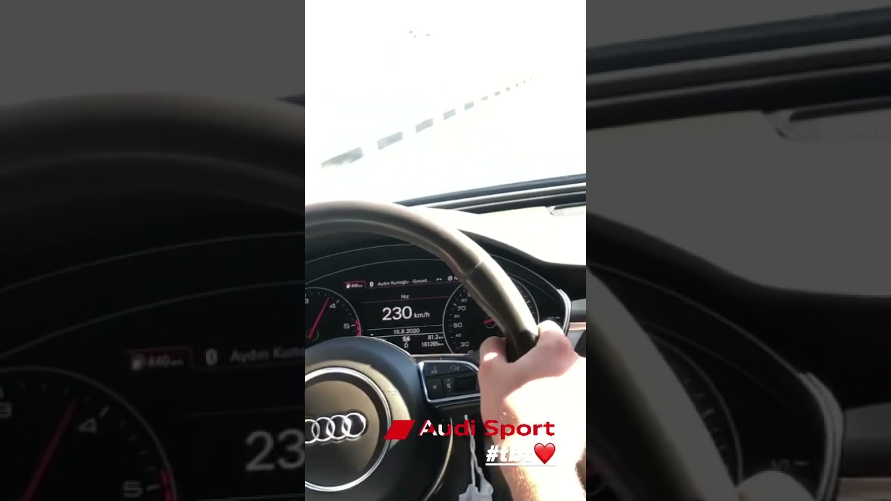 Audi A6 hız testi