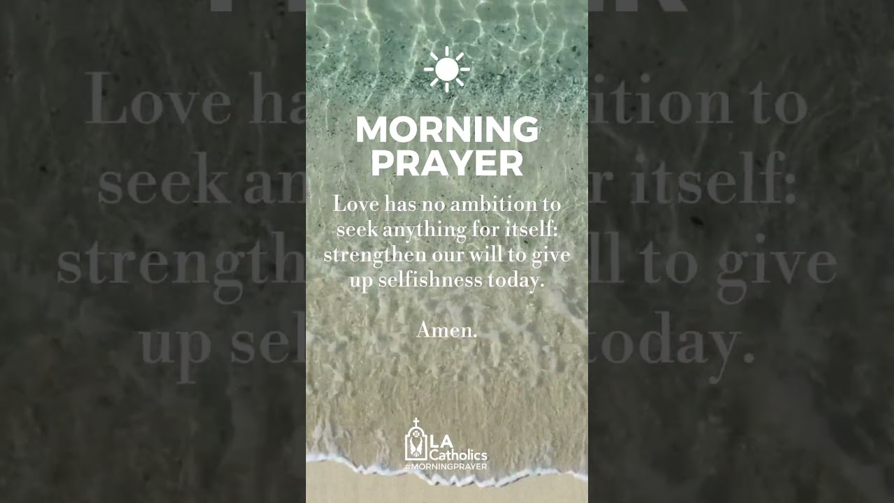 August 16th Morning Prayer #shorts