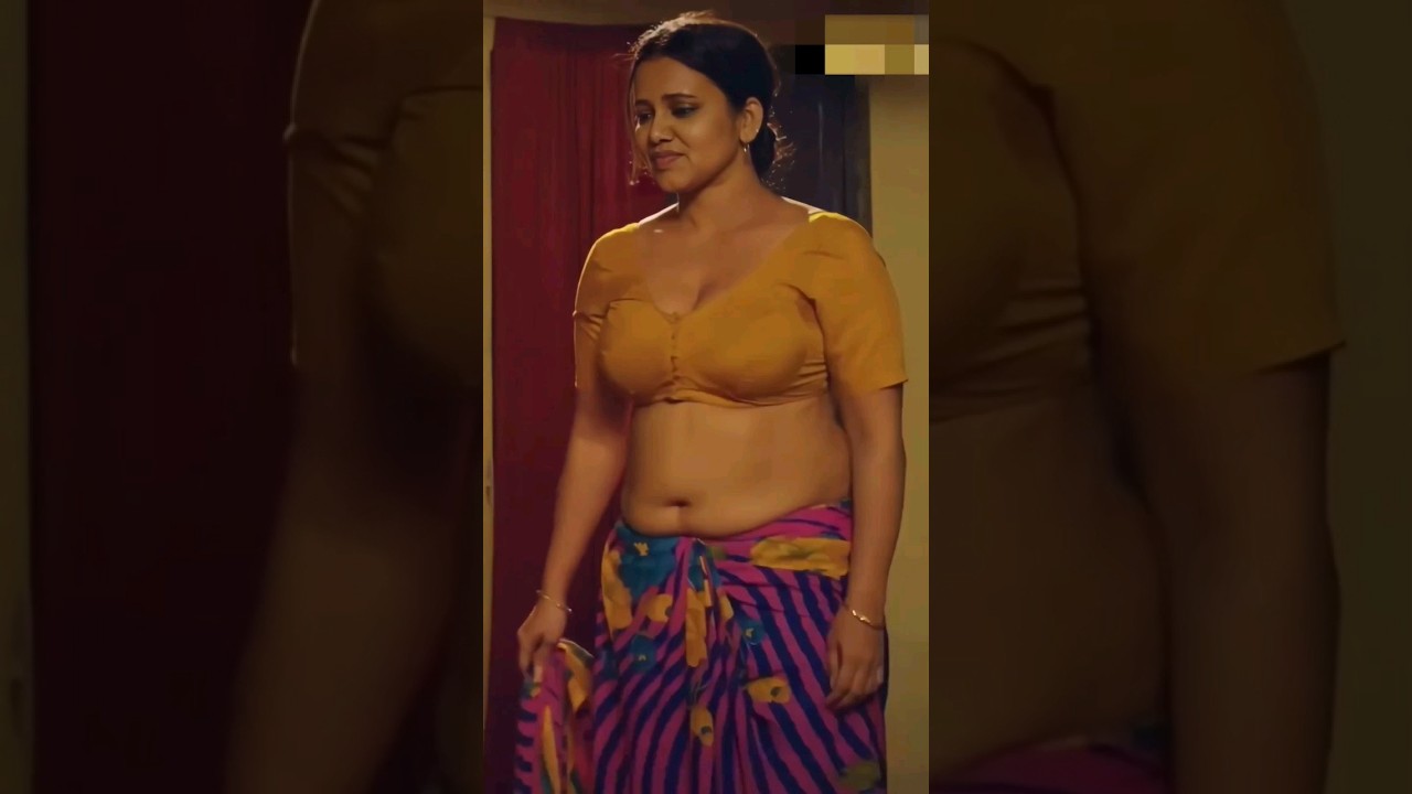 Aunty couldn't handle the heat 🔥#saree #milf #hotwebseries