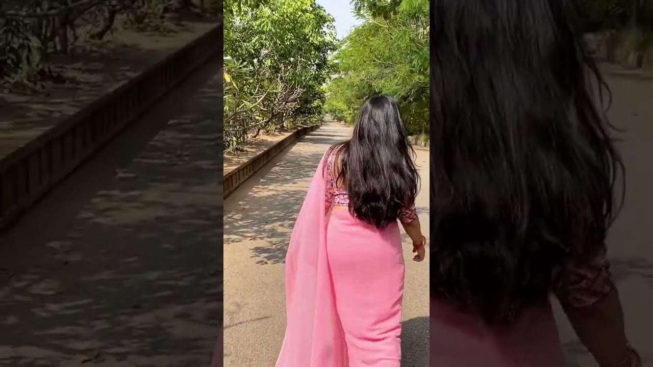 Aunty hot back view #shorts #youtubeshorts #shortvideo