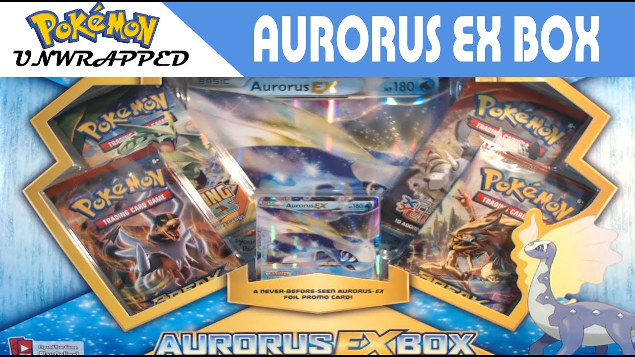 Aurorus EX Box - AWESOME PULLS! - POKEMON UNWRAPPED