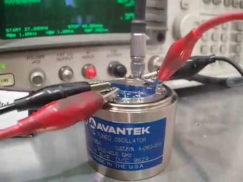 Avantek 40GHz yig