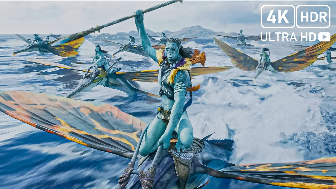 Avatar: The Way of Water – All Fight Scenes | Ultimate 4K HDR Cinema | Full Movie Review