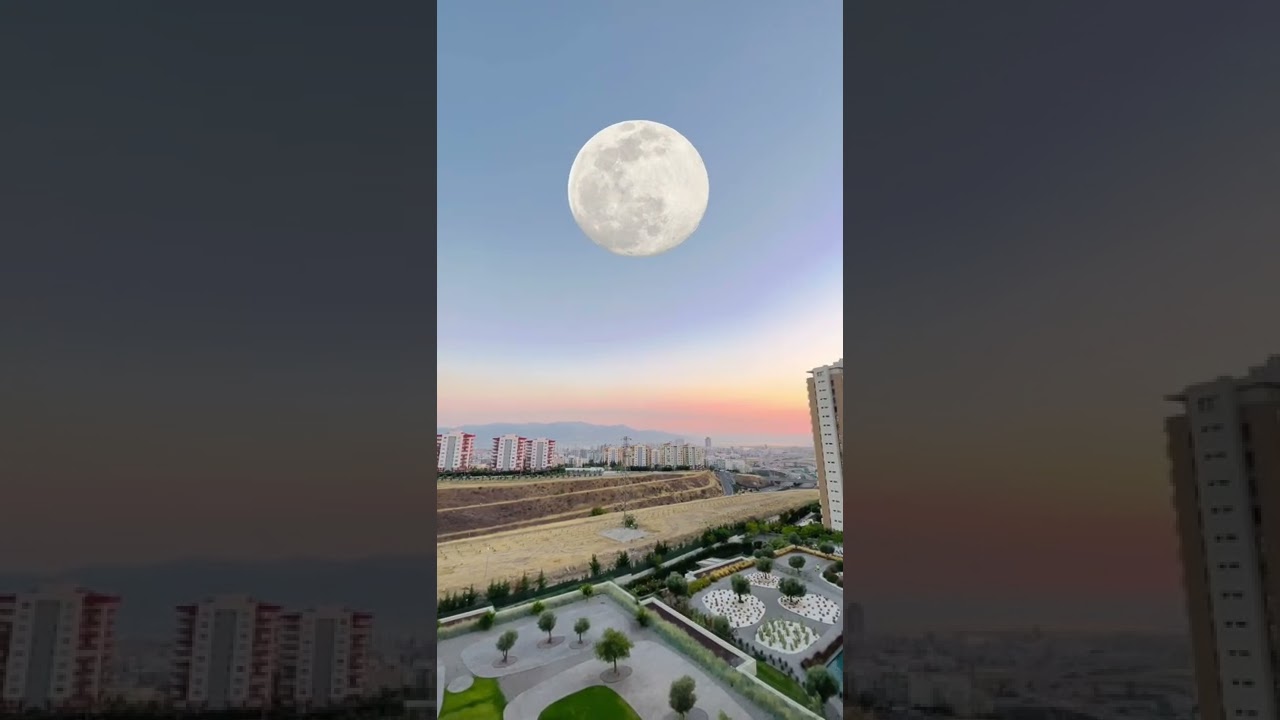 Ay Dünya’ya Çarpıyor