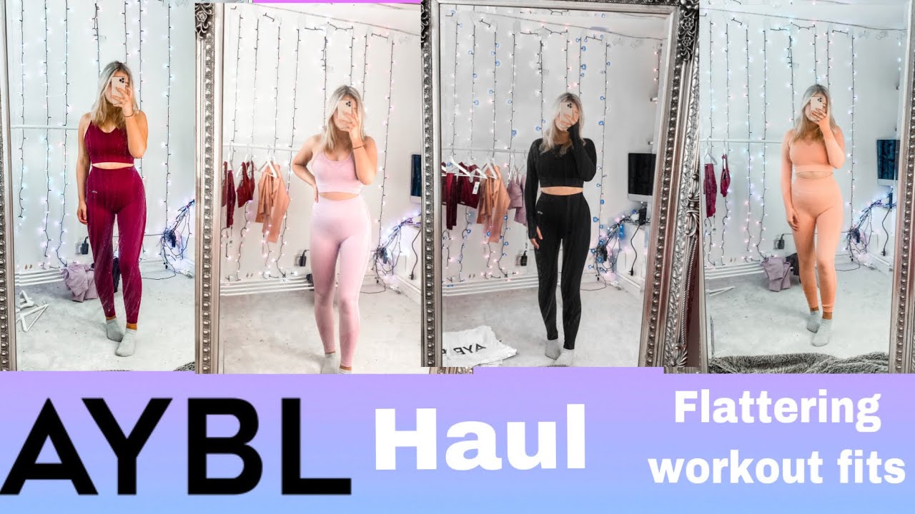 Aybl workout fits | so flattering!! | gym wear | best gym leggings?? | AD