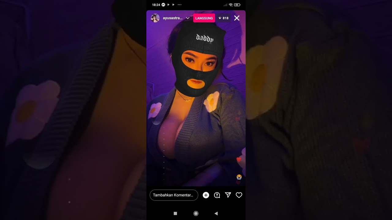 ayusastranii live hot montok