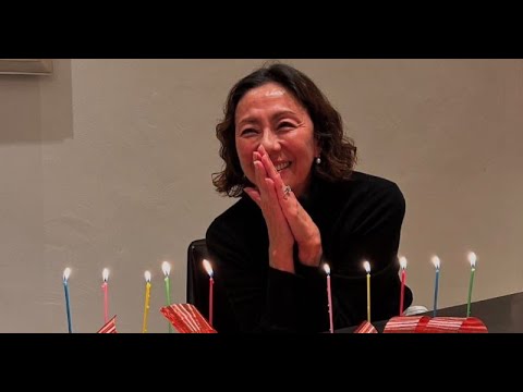 B1- RIKACO、息子たちと「家族でゆっくり」59歳の“誕生日ディナー”を満喫 長男・渡部樹也も祝福「息子さん素敵」「最高の一日ですね」