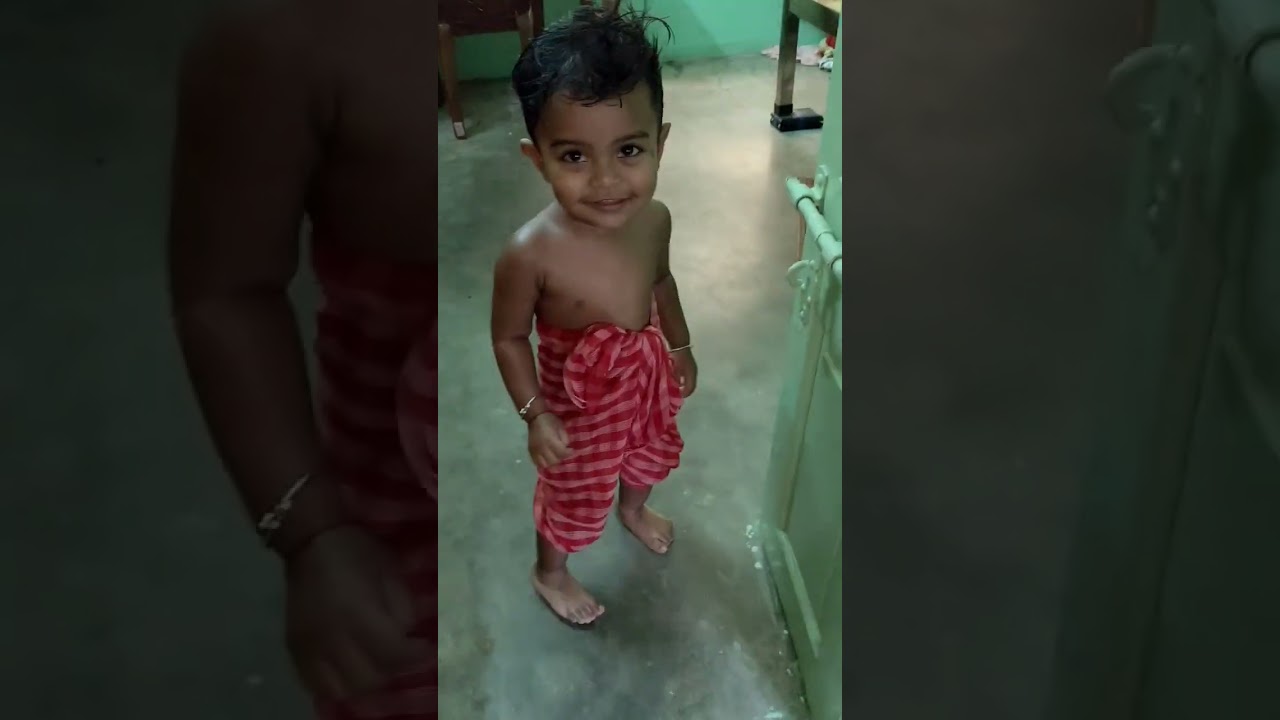 baby bath#shorts #bengali vlog #cute baby#geetansh