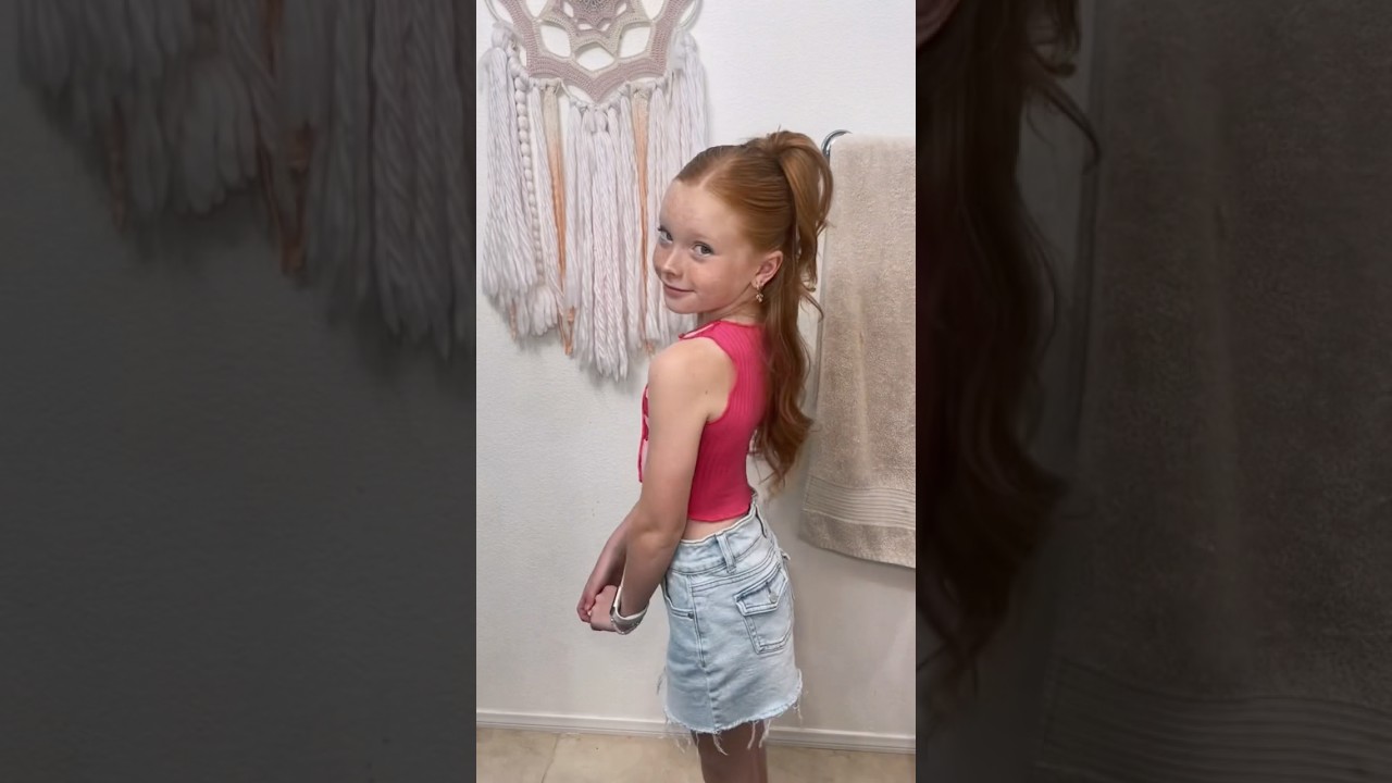 Baby Berklie 💗 #shorts #grwm #hairstyle #morningroutine #momlife