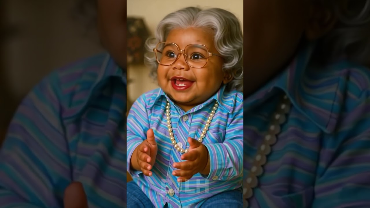 Baby Madea know she lying #tylerperry #madeamovieclips #babies #baby