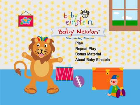 🦁Baby Newton Menu DVD 2002
