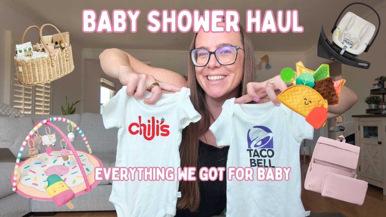 BABY SHOWER HAUL | First Time Mom 2025