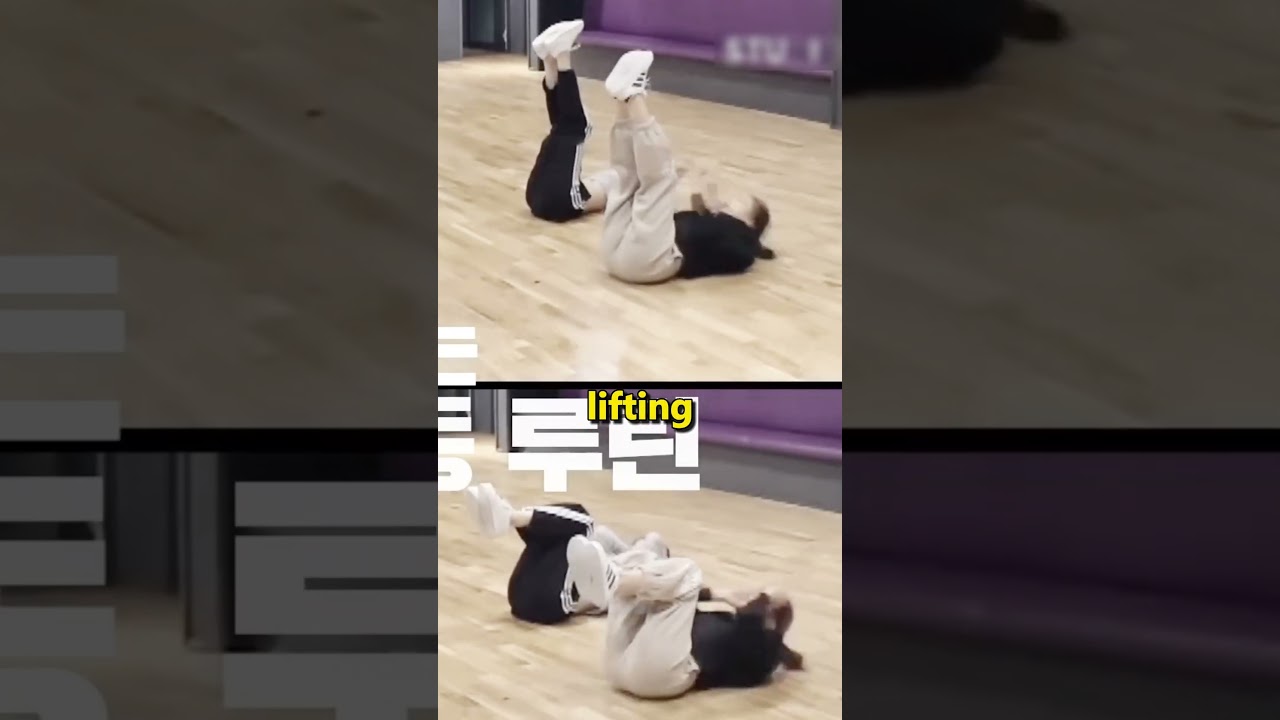 BABYMONSTER Ahyeon's Secret to Her Toned Abs #babymonster #ahyeon