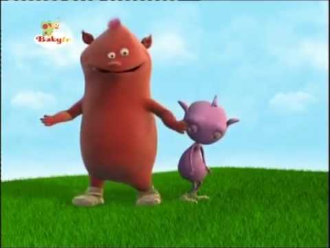 BabyTV Cuddlies Tickles growns up english